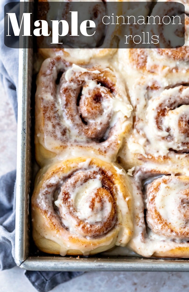 Maple cinnamon rolls - easy homemade recipe!
#maple #cinnamonroll #recipe #best #easy