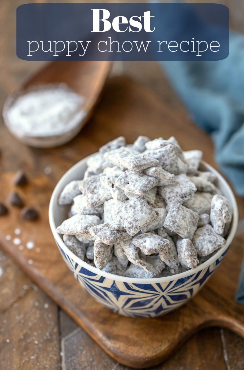 Best puppy chow recipe! Simple muddy buddies recipe.
#chex #chocolate #recipe #peanutbutter #dessert #snack