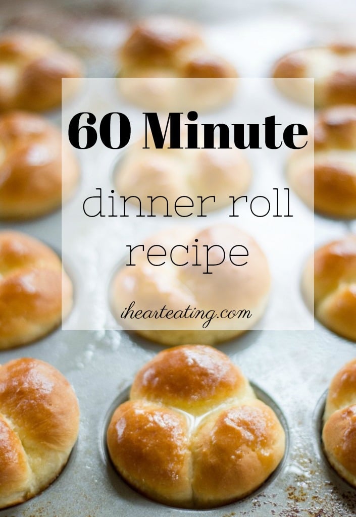 60 minute dinner rolls