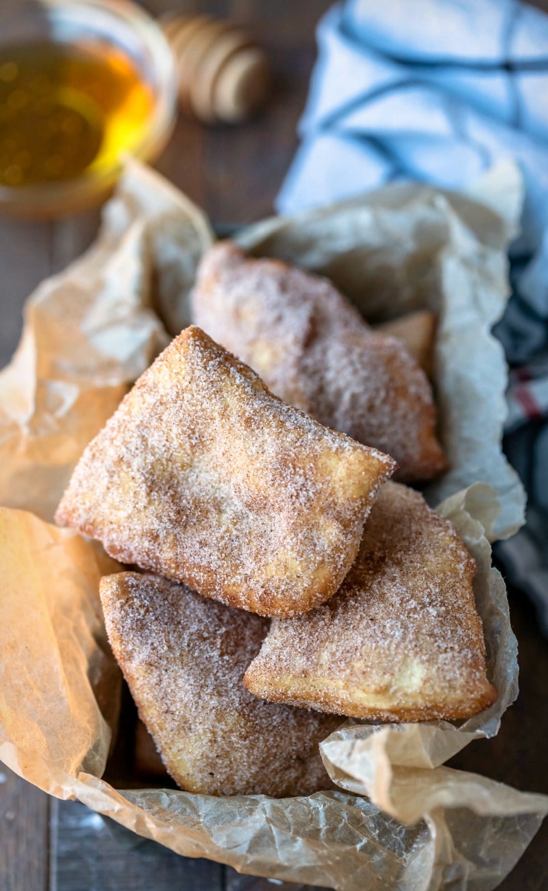 Sopaipilla Recipe Pile of sopaipillas