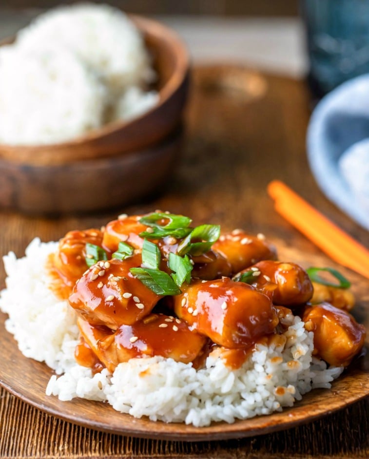 Easy Orange Chicken - I Heart Eating