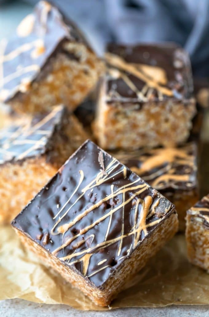 Butterscotch Rice Krispie Treats I Heart Eating