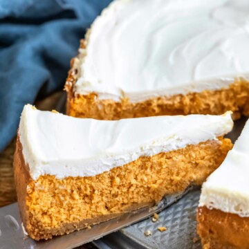 Pumpkin Cheesecake Recipe - I Heart Eating