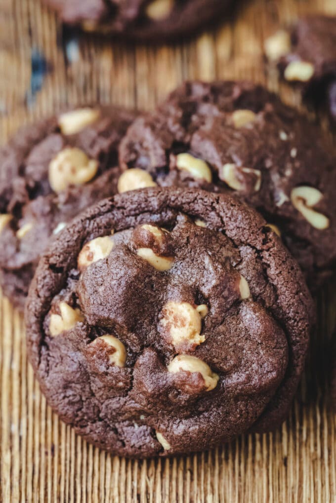 Chocolate Peanut Butter Cookies I Heart Eating