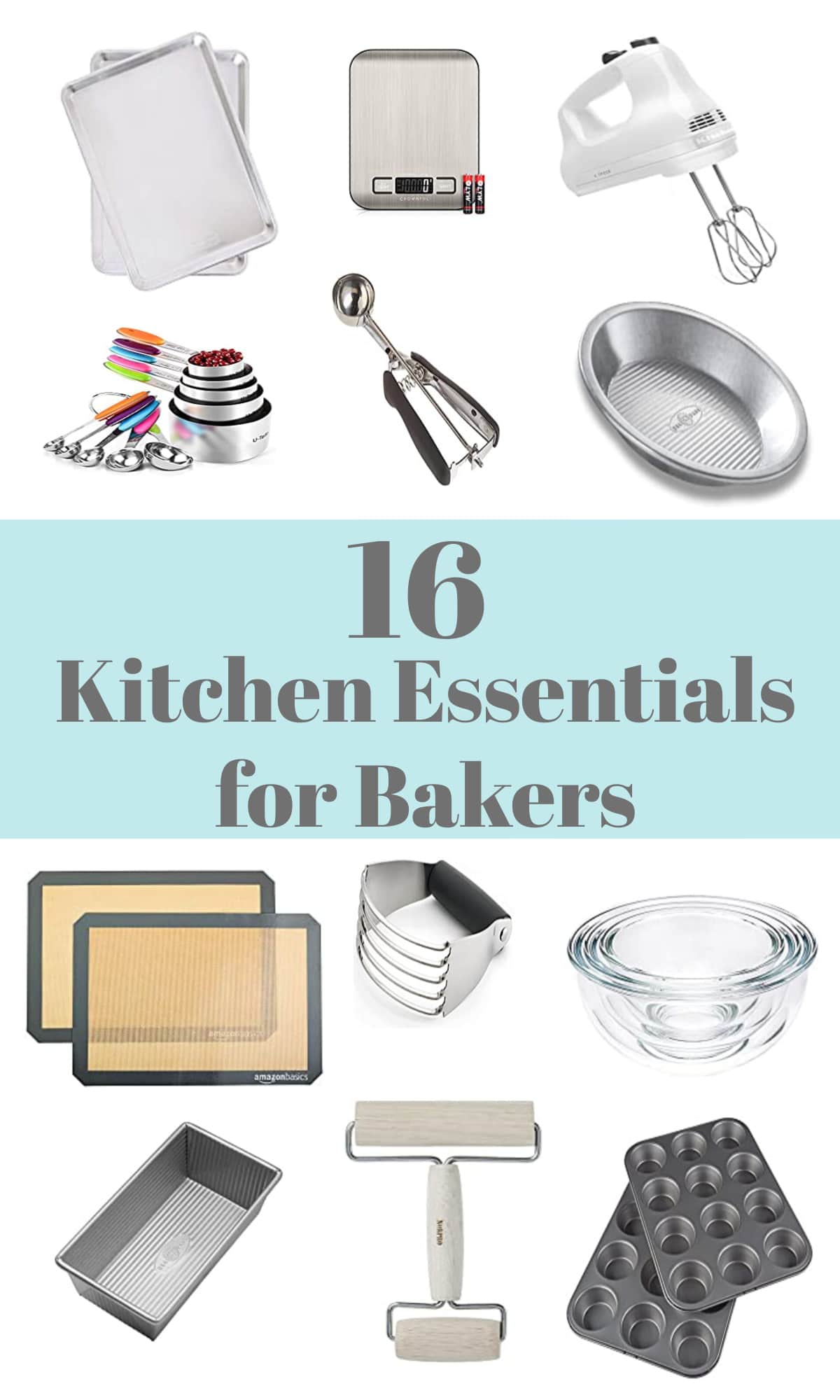 Six Kitchen Tools Every Beginning Baker Needs