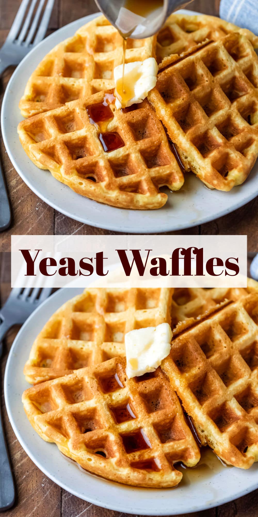 Yeast Waffles - I Heart Eating
