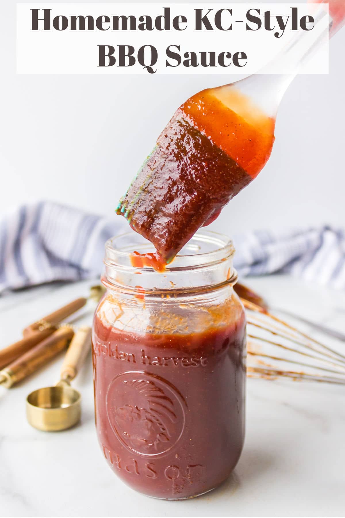 Homemade Kansas City Style BBQ Sauce - I Heart Eating