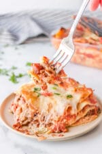 Freezer Lasagna Recipe - I Heart Eating