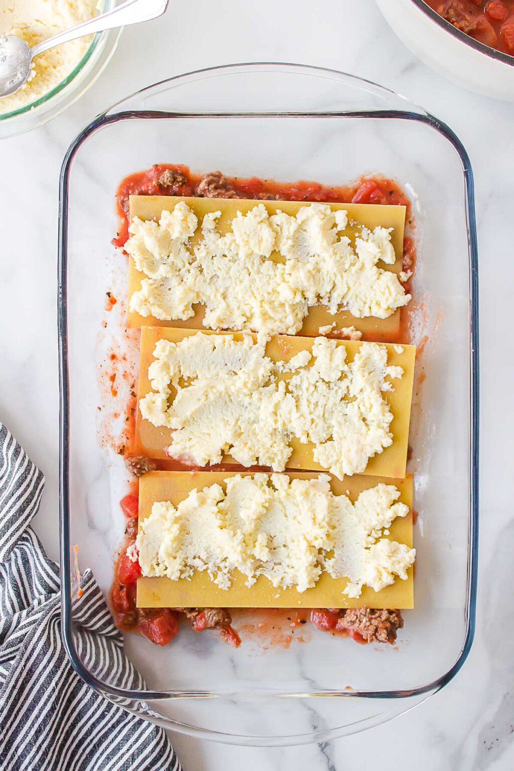 Freezer Lasagna Recipe - I Heart Eating