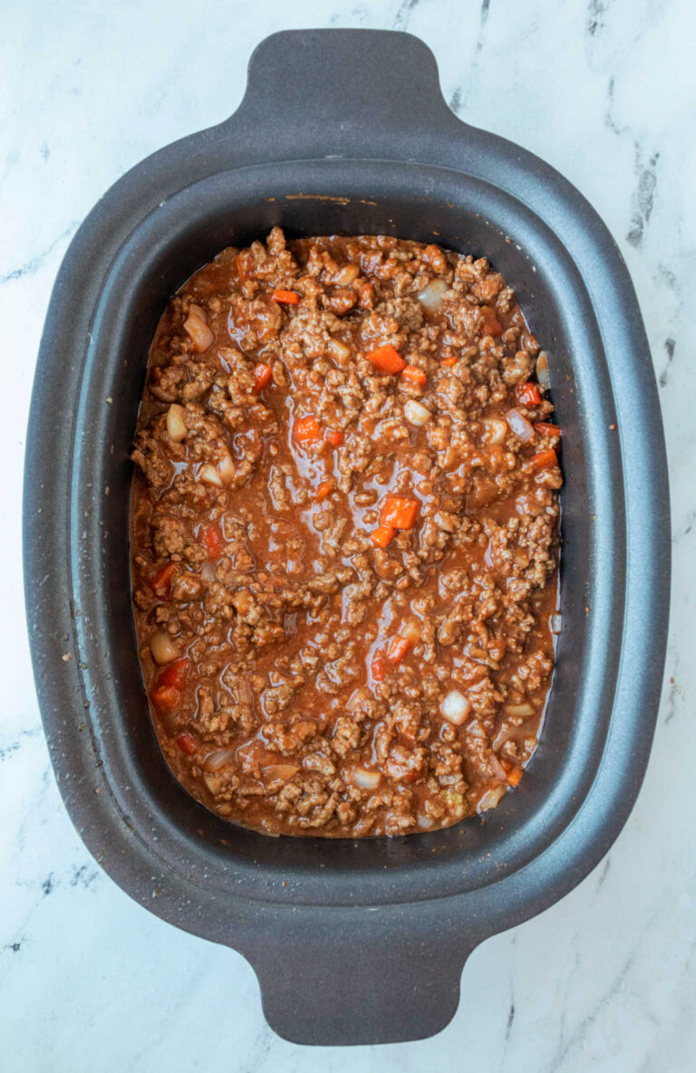Slow Cooker Sloppy Joes I Heart Eating