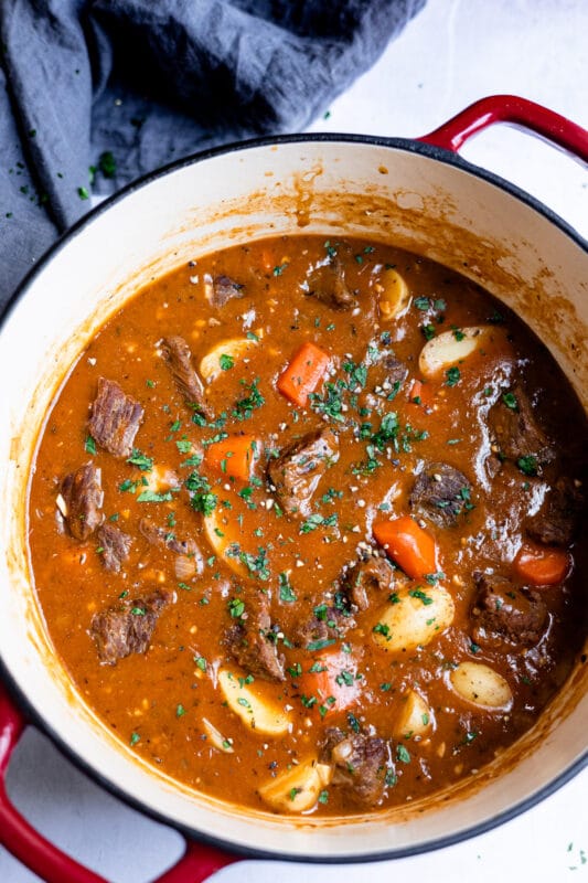 Dutch Oven Beef Stew - I Heart Eating