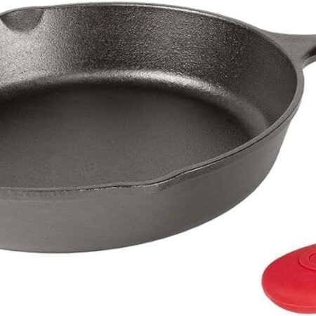 Cast iron skillet stock photo