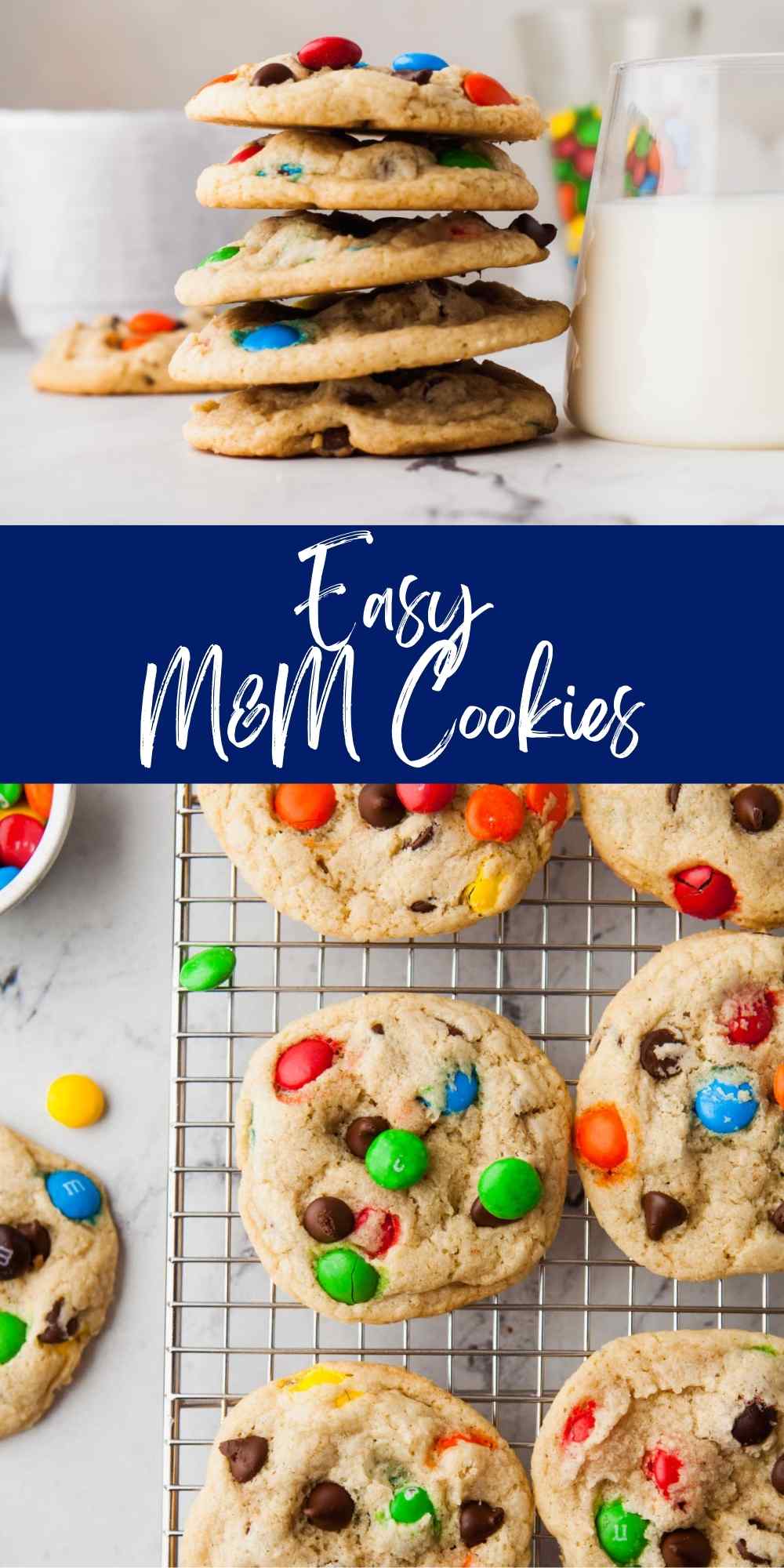 Easy M&M Cookie Recipe I Heart Eating