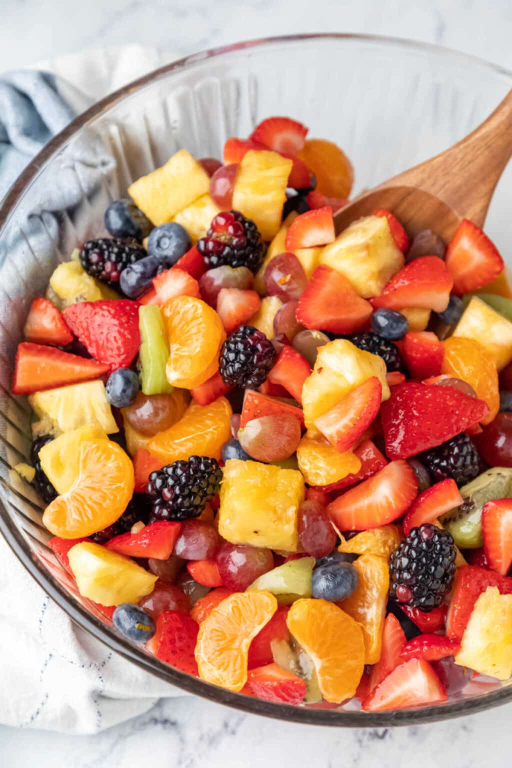 Easy Fruit Salad Recipe - I Heart Eating