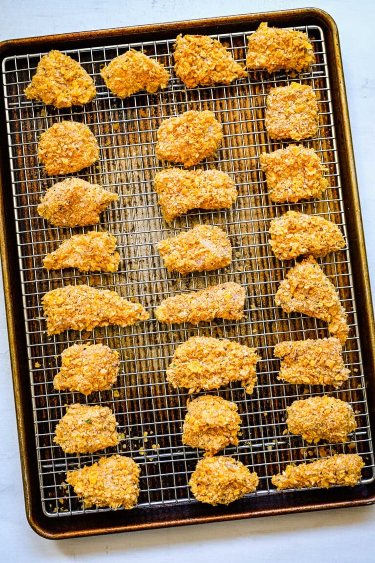 Crunchy Baked Chicken Nuggets I Heart Eating