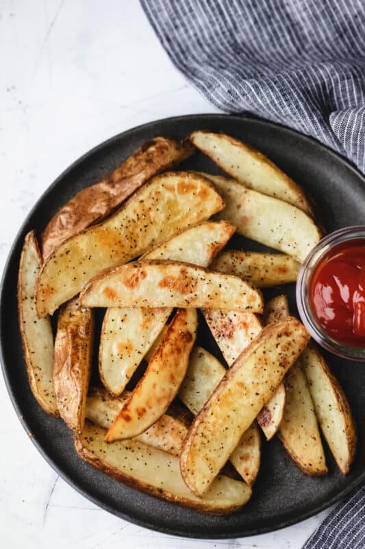 Oven Roasted Potato Wedges I Heart Eating