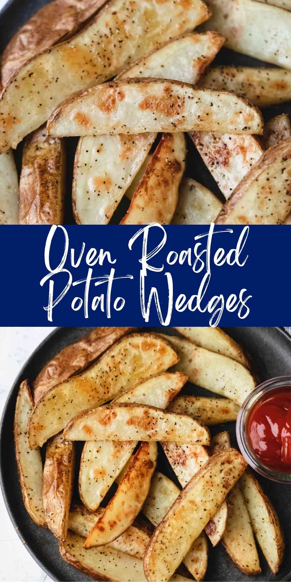 Oven Roasted Potato Wedges I Heart Eating