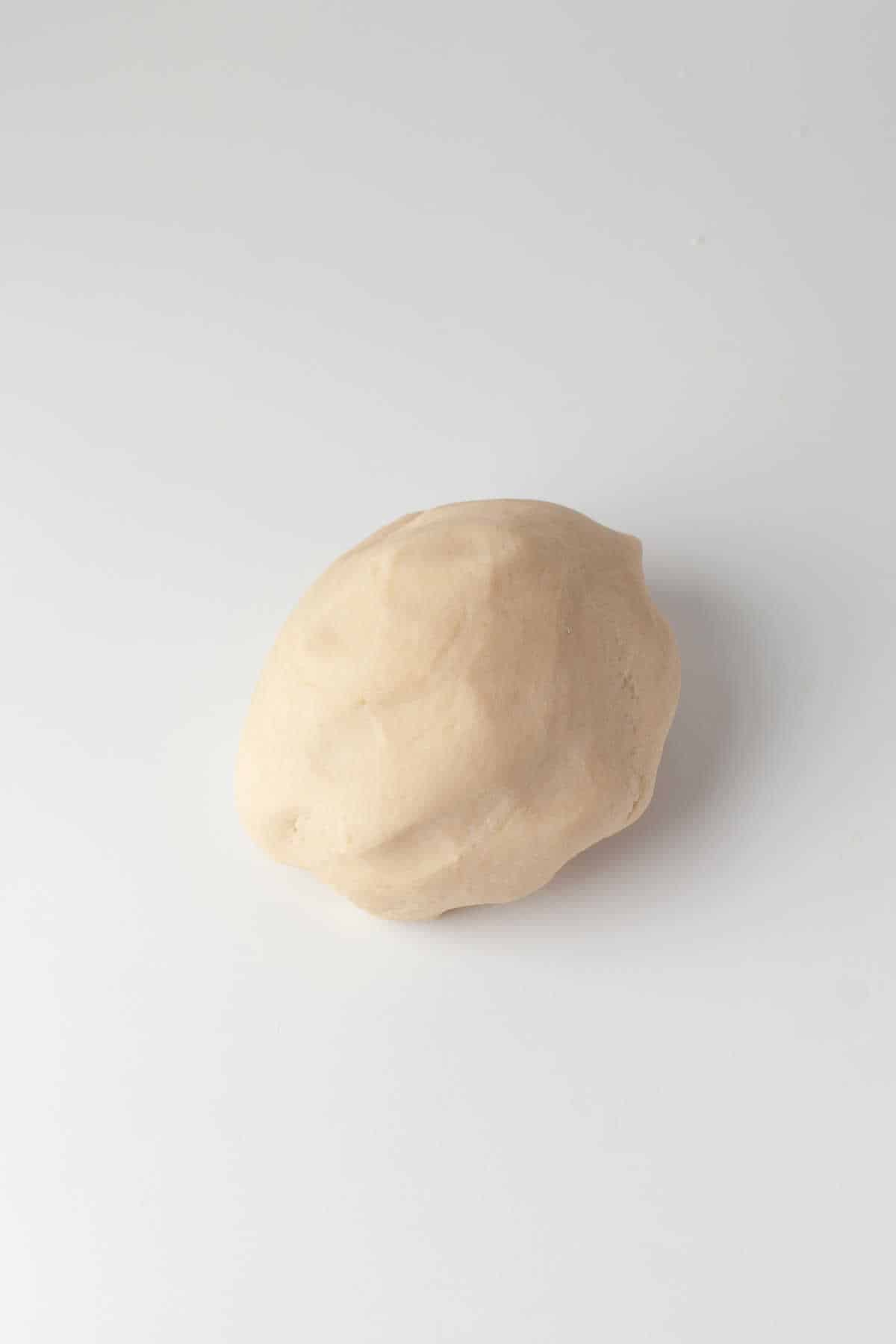 A ball of pie dough. 