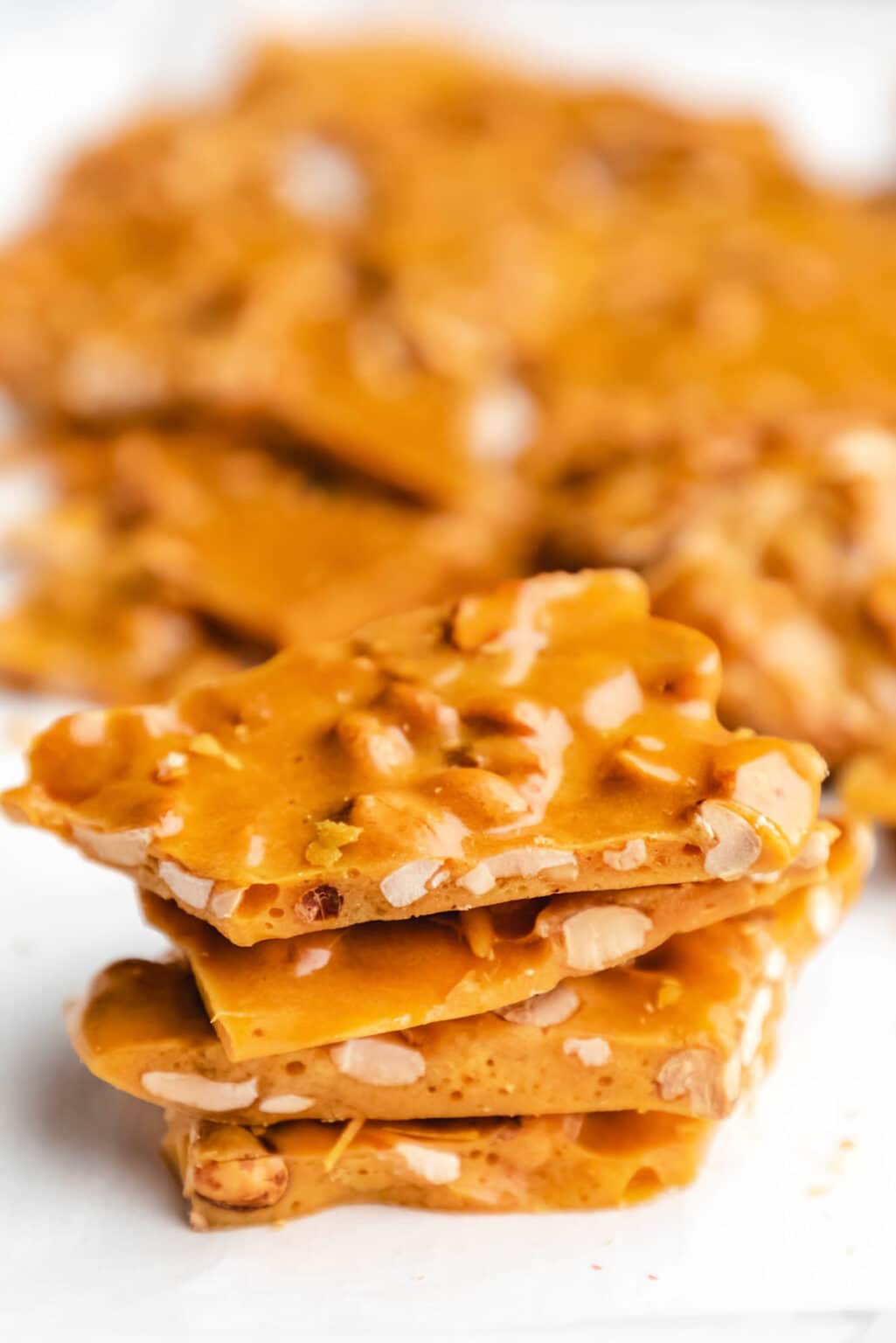 Homemade Peanut Brittle I Heart Eating