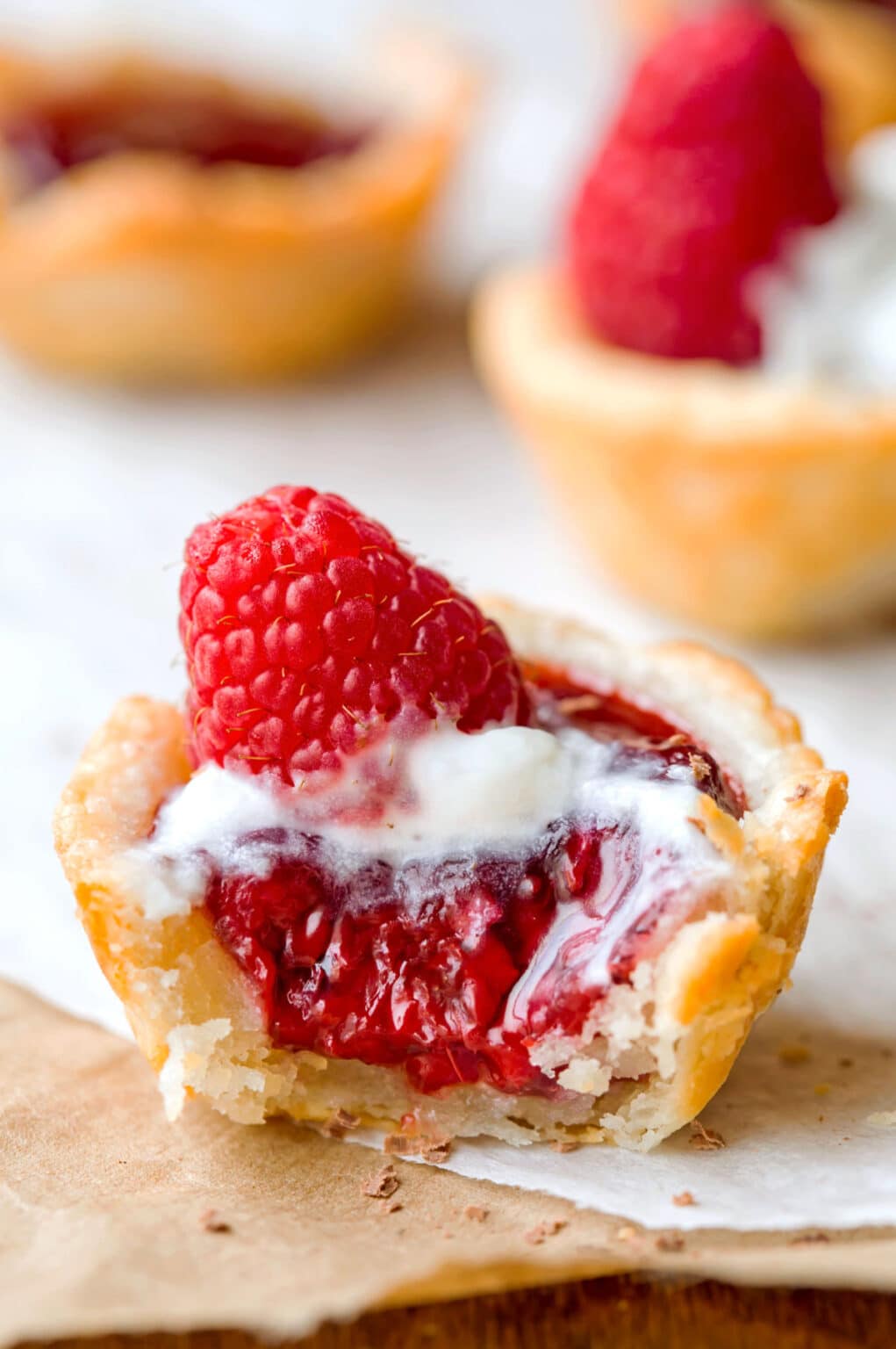 Raspberry Tassies Recipe - I Heart Eating