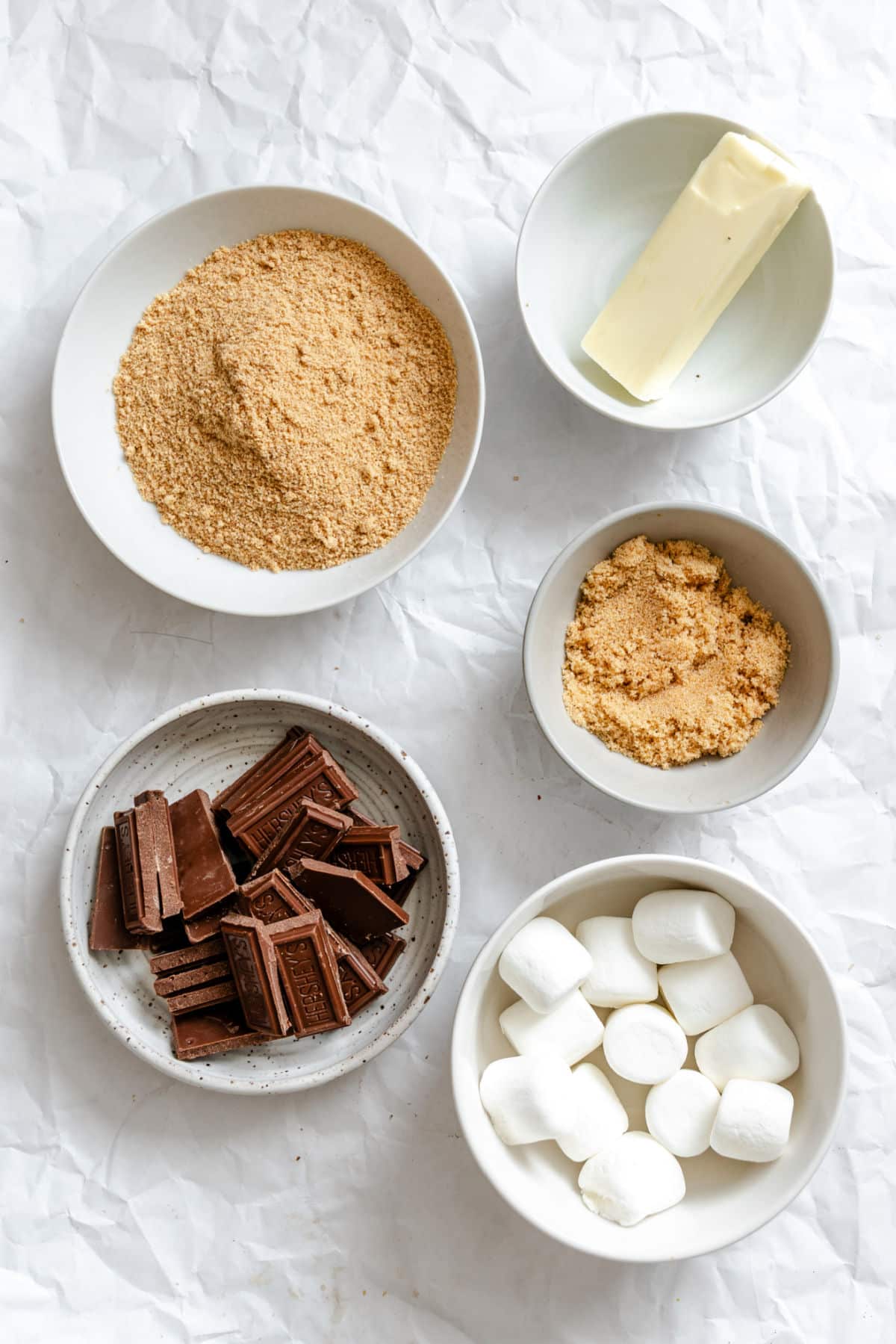S'Mores cups - I eat the heart S'Mores in the dishes.