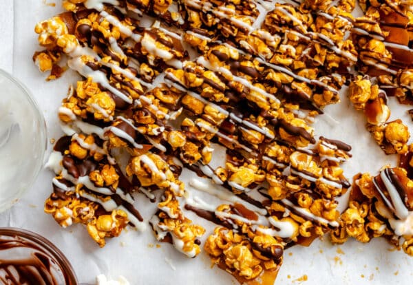 Zebra Popcorn Recipe - I Heart Eating